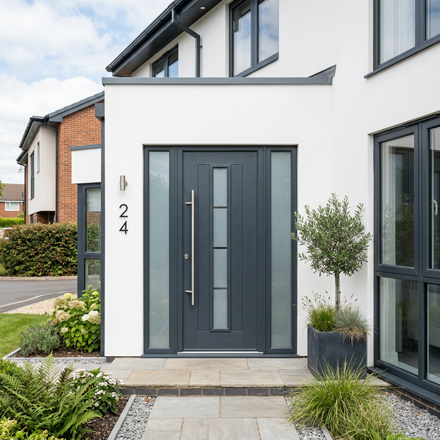Contemporary Composite Door