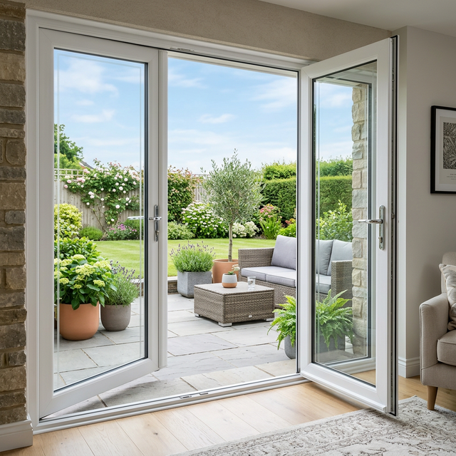 Elegant French Doors to Garden